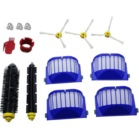 Zubehörset Für Filter Der 600er-serie, Kompatibel Mit Irobot Roomba 690 692 680 671 652 650 645 635 630 620 614 610 595 564 552
