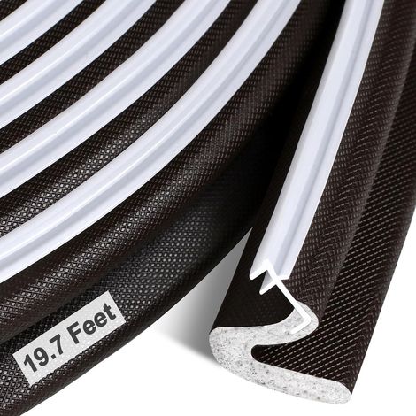 Dichtungsbands Kerf Für Türen, 6 Meter, Für Große Räume, Einfach Zu Schneiden Und Zu Installieren, Braun