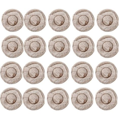 Torftöpfe, Keimhilfe Für Pflanzen, 20 Stück, 30 Mm, Anzuchterde-blöcke Für Blumen Und Gemüse, Pflanz Zubehör