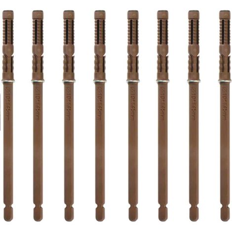 Schweberegaler-halterung, 8er-pack Unsichtbare Regalträger, Robuste Halterungen Für Hängeregal Aus Holz, Wandmontage Diy Wandregale (10x145mm)