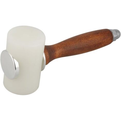 Lederhammer Mit Holzgriff, T-förmiger Nylonkopf, Werkzeug Für Lederschnitzerei, Diy Und Lederhandwerk
