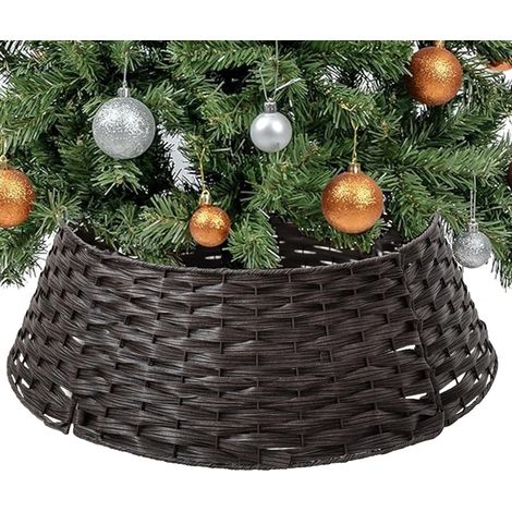 Weihnachtsbaumkranz, Rustikale Weihnachtsdekoration Im Landhausstil – Weihnachtsbaum-korbkranz Für Wohnzimmer, Flur, Büro, Schlafzimmer, Apartment, Partys Und Feiern