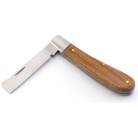 Serpette-greffoir, Garten-serpette-messer, Faltbare Serpette Mit Gebogener Edelstahlklinge, Faltbares Rebmesser, Faltbares Schneidwerkzeug Für Baumschere, Sämlingsschnitt Und Pfropfen Im Garten