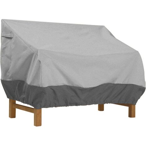 Schutzhülle Für Bank, Gartenbankhülle Aus Oxford-gewebe, Wasserdicht, Uv- Und Windbeständige Schutzhülle Für Außenbänke Und Sofas – Grau 210d: 147×83×79cm