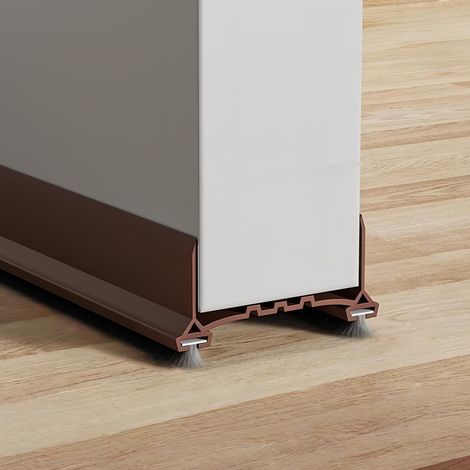 Türdichtungsband Wind- Und Schalldicht, Mit Starkem Klebstoff, Für Außen- Und Innentüren, 100 Cm, Braun