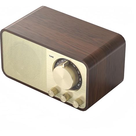 Poste Vintage Radio Bluetooth Tragbar Aux/usb, 5-watt-lautsprecher Für Küche, Schlafzimmer, Büro