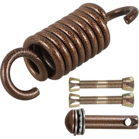Set Aus Robusten Federn Aus Stahllegierung Für Hängematte Und Hängesessel, Stabiler Metallhaken Für Outdoor- Und Campingnutzung - 1 Stück