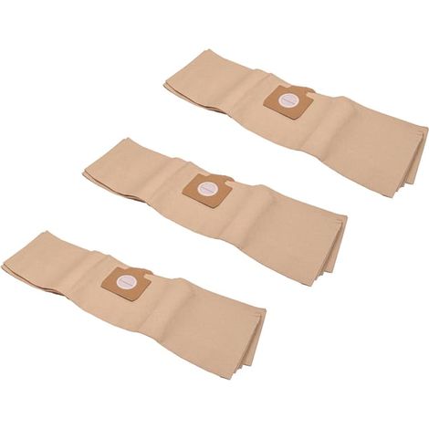 30x Staubsaugerbeutel Kompatibel Mit Kärcher Wd 3.320, Wd 3.230, Wd 3.500, Wd 3.200 – Papier, 80 Cm X 22 Cm, Braun