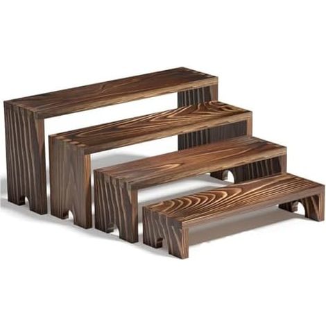 Holzständer, Mehrstufige Cupcake-ständer, Multifunktionales Regal Für Zuhause, Büro, Tischdekoration Und Kunsthandwerk-salons