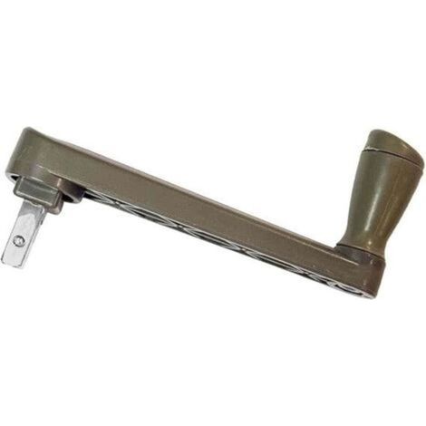Römischer Original-regenschirm Mit Metallkurbel - Geeignet Für Den Außenbereich - 1 Stück, Braun