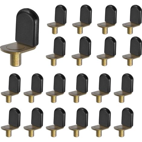 Set Aus 60 Regalträgern Aus Bronze, Glastträger Für Möbel, Schränke, Bücherregale, Regale