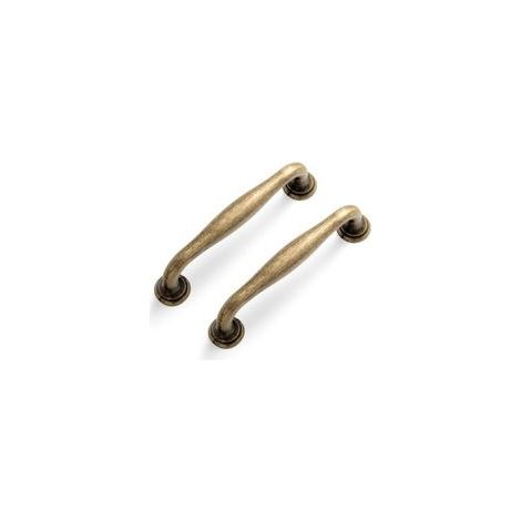 6 Stück Vintage-möbelgriffe Aus Messing, Vintage-schrankgriff Für Schubladen, Antiker Küchenschrankgriff Mit Lochabstand 96 Mm