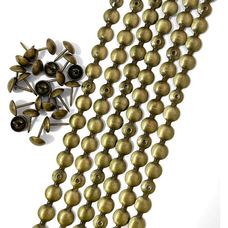 Dekorative Nagelbänder, Bronzebeschichtet, 10 M Für Sofas, Möbelzubehör Zum Selbermachen (11 Mm)