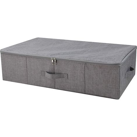 Unter Dem Bett Aufbewahrungsbehälter, Kleidung, Daunendecken, Kissen-aufbewahrungsbox, Dunkelgrau