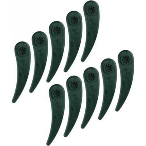 24 Stück Ersatz-kunststoffklingen Rasenmäherspitzen Ersatzklingen Für Kantenschneider Bosch Art Art23-18li Art 26-18li - 83mm