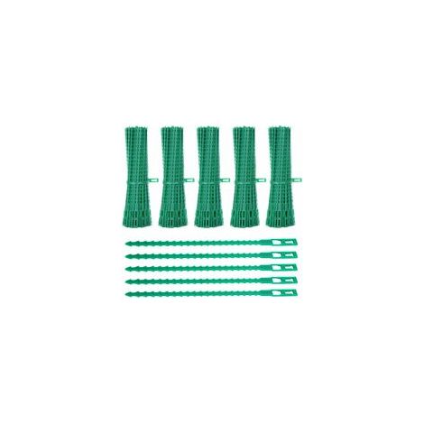 60er Set Pflanzenbinder, 23 Cm Verstellbare Gartenbinder Aus Flexiblem Kunststoff, Kabelbinder Zur Unterstützung Von Tomatenpflanzen
