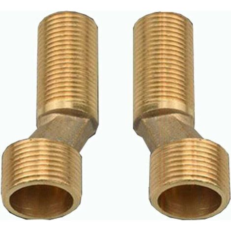 Duschbatterie Für Badewanne, Exzentrischer Anschluss 1/2 3/4, Exzentrischer Anschluss 2/2 3/4, Messing-winkelreduzierstück, Verstellbarer Schwenkarm, Gold