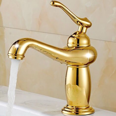 Waschtischarmatur Für Badezimmer - Gold