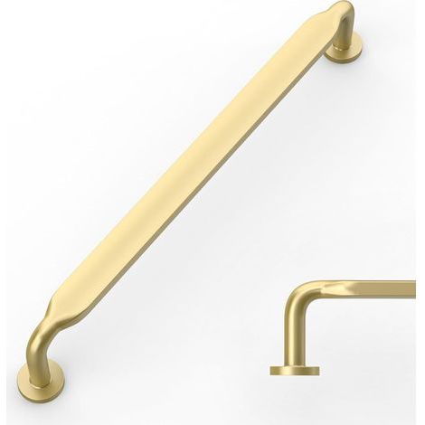 Satz Aus Gebürsteten Goldenen Zinklegierungs-griffen Für Küchenschränke, 160 Mm, Mit Schrauben Für Schreibtisch, Schublade, Schrank Usw.