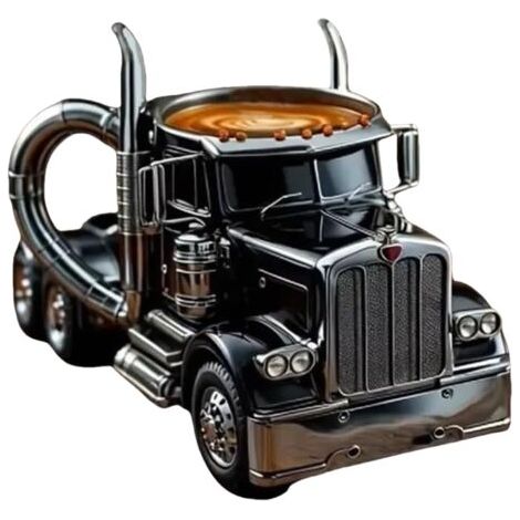 Auto-förmige Kaffeetasse Aus Edelstahl, Geschenk Für Autoliebhaber, Untersetzer Nicht Enthalten, Gelb