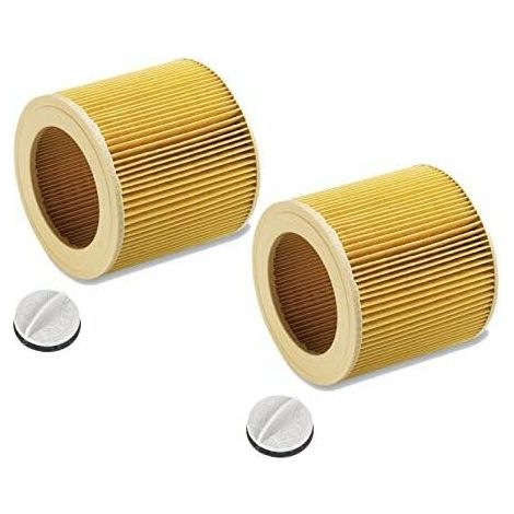 Filterkartusche Für Karcher Wd2 Wd3 Mv3 Usw. Wie 6.414-552.0 - 2 Stück