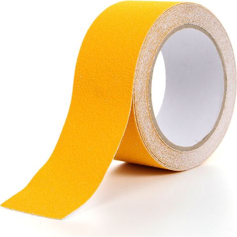 Gelb 5 Cm 5 M, Rutschfeste Klebeband Für Treppen, Hohe Reibung, Sicherer Schleifbelag, Für Innen- Und Außenbereich, Hohe Zugfestigkeit