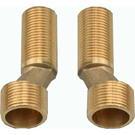 Duschhahn Für Badewanne, Versetzter Anschluss 1/2 3/4, Versetzter Anschluss 2/2 3/4, Winkelreduzierstück Aus Messing, Verstellbarer Schwenkarm, Gold