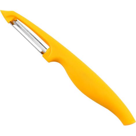 Professioneller Sparschäler Für Gemüse, Kartoffelschäler, Apfelschäler Mit Gezahnter Edelstahlklinge Und Ergonomischem, Rutschfestem Griff Für Gemüse, Karotten, Tomaten, Orangen