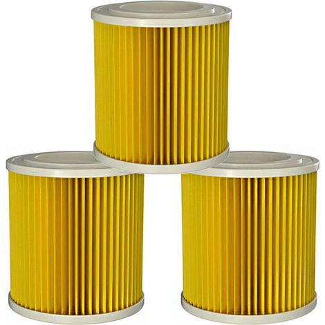 Hepa-filter Für Kärcher Staubsauger Der Serie Nt/wd – Hocheffiziente Filter (3 Stück)