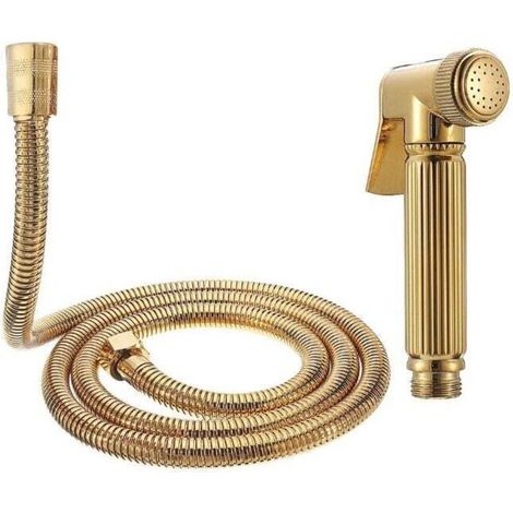 Toilette Duschbidet Tragbar Wandmontiert Sprühkopf/duschkopf Gold