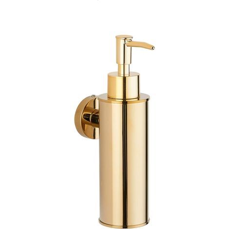 Wandseifenspender Aus Edelstahl 304 In Gold, Wandseifenspender Mit Druckpumpe Für Duschgel Und Händedesinfektionsmittel Für Hotels