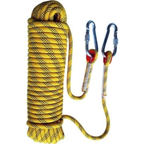 Außenkletterseil, Kletterseil, Klettermaterial, Feuerrettung 10mm 20 Meter Lang