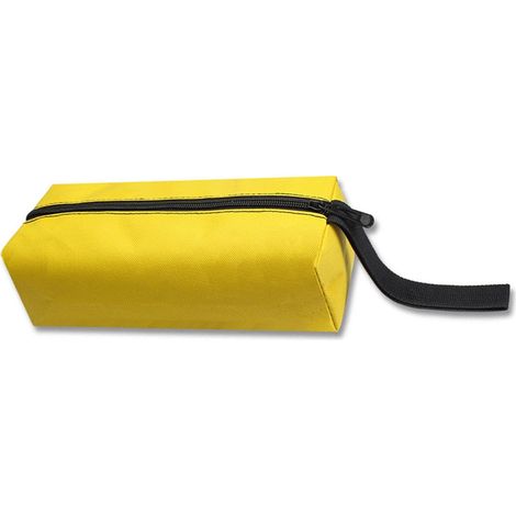 Wasserdichte Reißverschluss-utility-tasche Aus Stoff, Organizer Für Schrauben/nägel/werkzeuge, Beutel/etui Für Bolzen, Set, Gelb