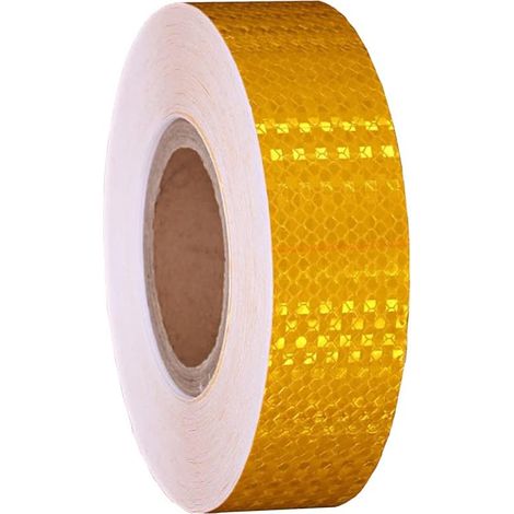 Selbstklebendes Reflektierendes Band, Reflektierender Klebestreifen, Reflektierende Klebebänder, Reflektierende Aufkleber Für Motorradhelme, Gelb