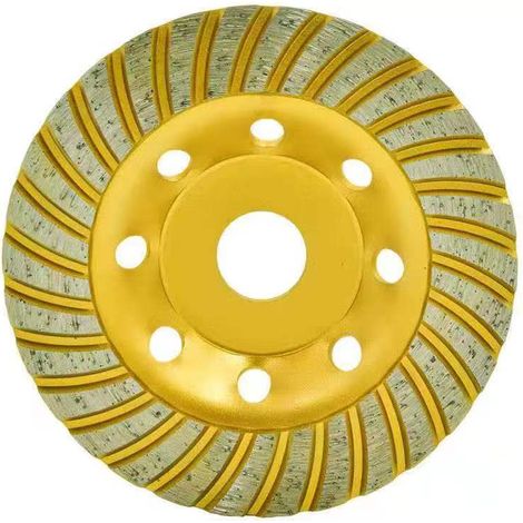 Diamant-schleifteller 180 Zum Polieren Von Beton, Granit Und Stein. Schleifscheibe Für Oberflächen, Professionelle 180er Winkelschleifer-scheibe
