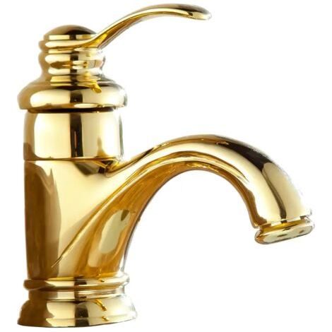 Massiver Messing-antik-wasserhahn, Waschbecken-wasserhahn, Badezimmer-wasserhahn, Schrank-wasserhahn, Plattformübergreifender Wasserhahn, Warm Und Kalt