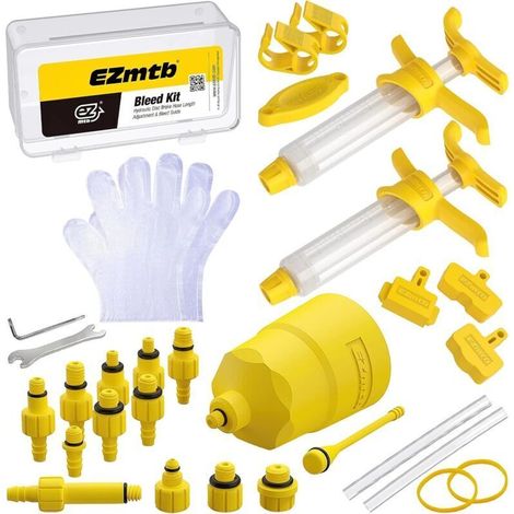 Hydraulisches Entlüftungsset Für Scheibenbremsen Von Shimano, Tektro, Magura Und Sram – Bremswechsel-kit, Hydraulik-kit Für Outdoor-fahrräder – Fahrradwerkzeug Für Mineralöl