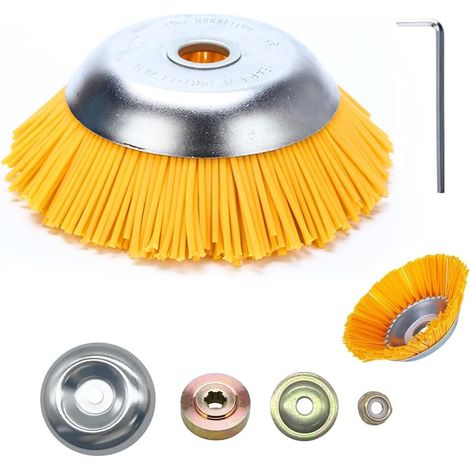 Trimmerkopf, Universelle Trimmerbürste, Wildkrautbürste Für Rasentrimmer - 8 Zoll