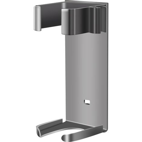 Metallhalterung Ohne Bohren, Hitzebeständige Aluminiumlegierung Für Glätteisen, Lockenstab Und Mehr, Grau