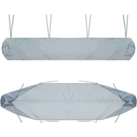 Staubschutzhülle Für Markise, Versenkbare Schutzhülle Für Markise Mit Kordelzug, Geeignet Für Außenterrassen Im Garten (größe: 3 Meter, Farbe: Grau).