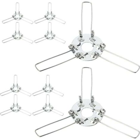 24 Stück Lampenschirm-halterungsbefestigungsset, Feder-kit Für Lampen, Diy-zubehör Für Tischlampen, Kronleuchter Und Deckenleuchten
