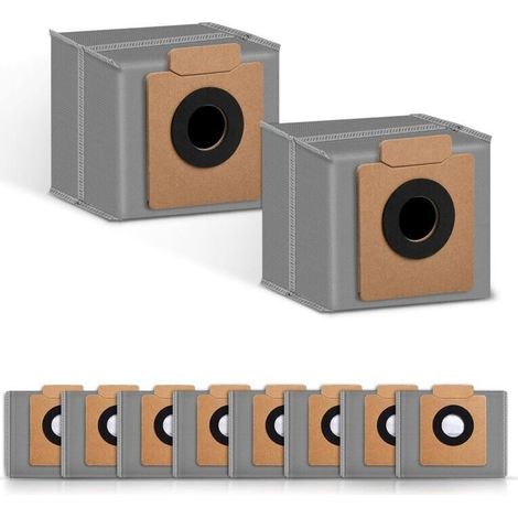 10er-pack Staubbeutel Für Eufy Clean X8 Pro / X10 Pro Omni Saugroboter – Selbstreinigungsstation – Ersatzteile