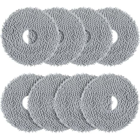 8er-pack Reinigungstücher Kompatibel Mit Roborock Saros 10r / Qrevo / Qrevo Master / Qrevo Slim / Qrevo Maxv / Qrevo Curve / Qrevo Pro / Qrevo S Saugroboter – Waschbar Und