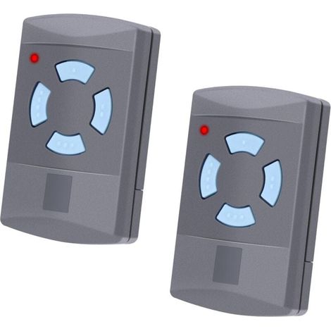 2er-pack Ersatz-fernbedienungen Für Hörmann Garagentorantrieb 868,3 Mhz, 4-kanal, Kompatibel Mit Hörmann Hsm4-868, Hse2-868, Hs4-868 Für Supramatic, Promatic