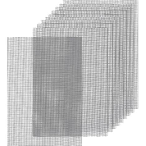 Graues Mesh-teppich, 20 X 30 Cm, 5er-pack, Wasserdicht Und Atmungsaktiv, Mit Loch Am Boden Des Blumentopfs