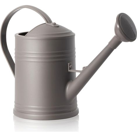Einteiliger Grauer Gießtopf Für Zimmerpflanzen, 35,5 Cm Tief X 14 Cm Breit X 23 Cm Hoch, Blumengießtopf, Kunststoff-gießtopf Für Pflanzen Mit