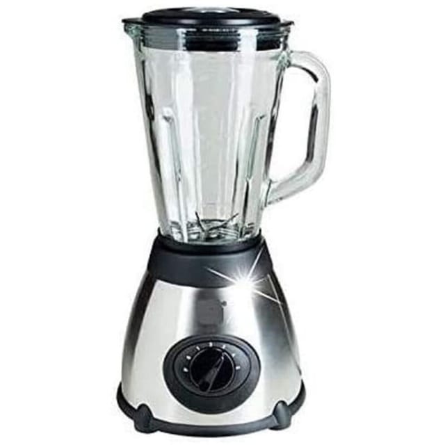 Trade Shop Traesio - Trade Shop - 500-W-MIXER mit 1,5-LT-KLINGEN aus edelstahl, obst- und gemüsewolf -
