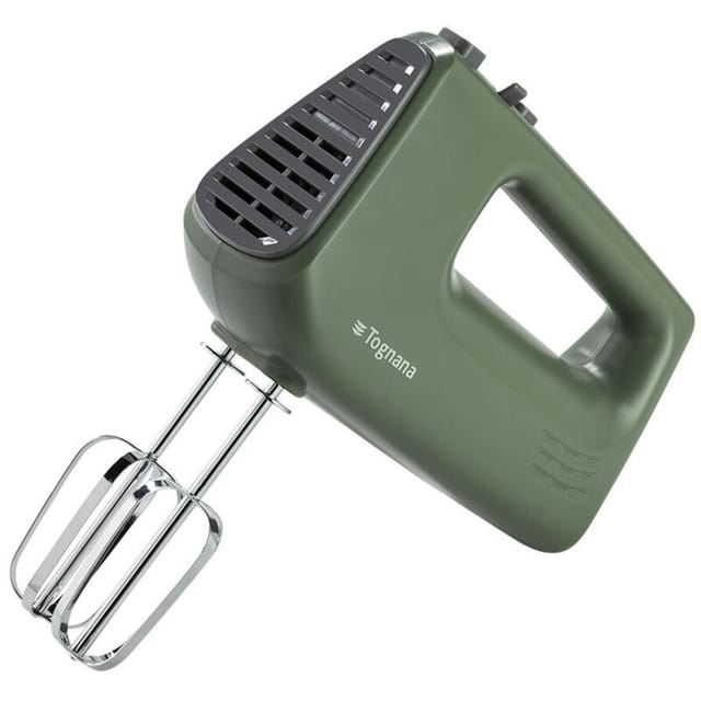 Tognana - Salbeigrüner Handmixer mit 5 Geschwindigkeiten
