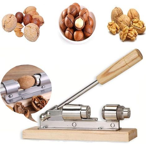 Nussknacker Handbuch, Weihnachtsnussknacker, Küchen-nussknacker, Holz-nussknacker, Nussknacker, Nussknacker-maschine, Geeignet Für Haselnüsse, Mandeln, Paranüsse Oder Andere Nüsse (1 Stück)