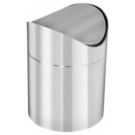 Edelstahl-mülleimer Für Badezimmer, Silber